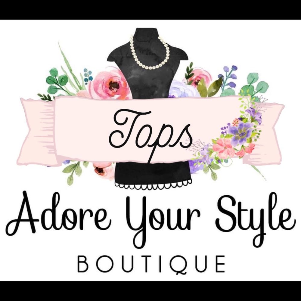 Tops, Tees & Blouses Sign } Not For Sale